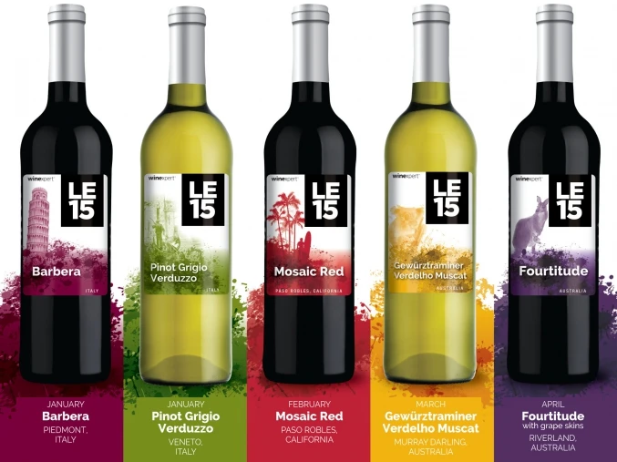LE15 Wine Lineup